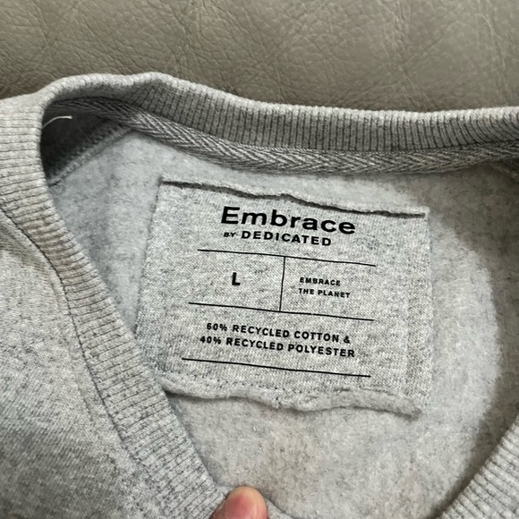 NWOT - Embrace by Dedicated Men’s Sweatshirt - Size L - Picture 2 of 3